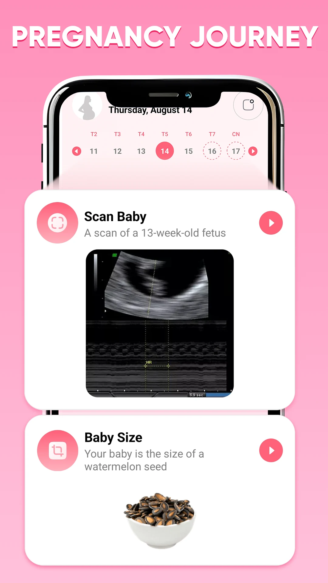 Pregnancy Calendar & Tracker screenshot