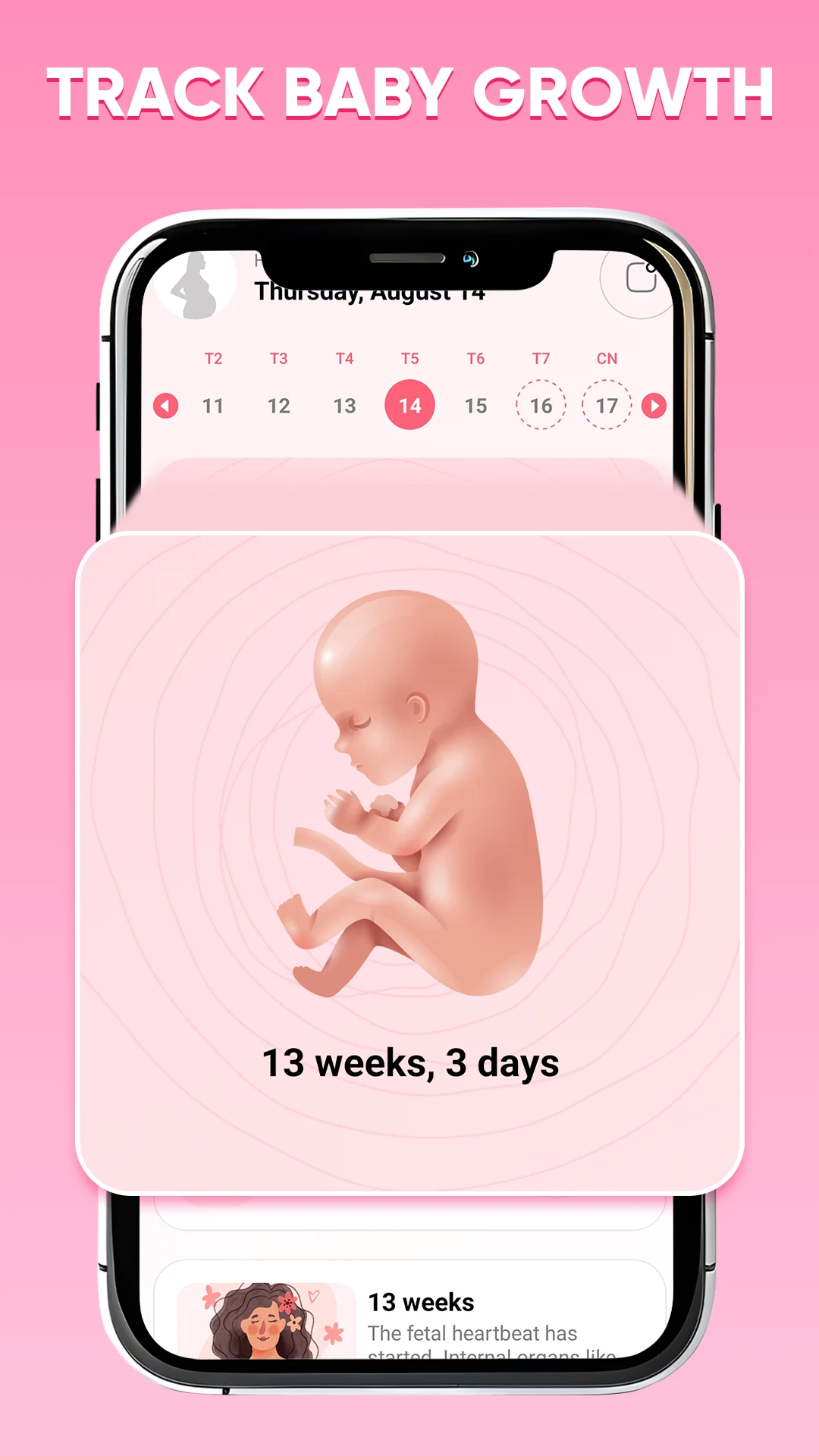 Pregnancy Calendar & Tracker screenshot